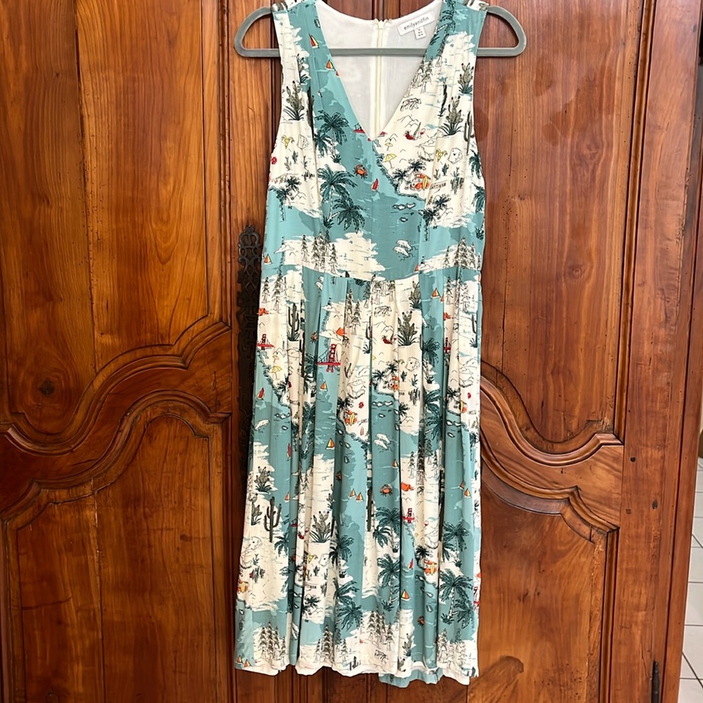 Emily and Finn golden state dress